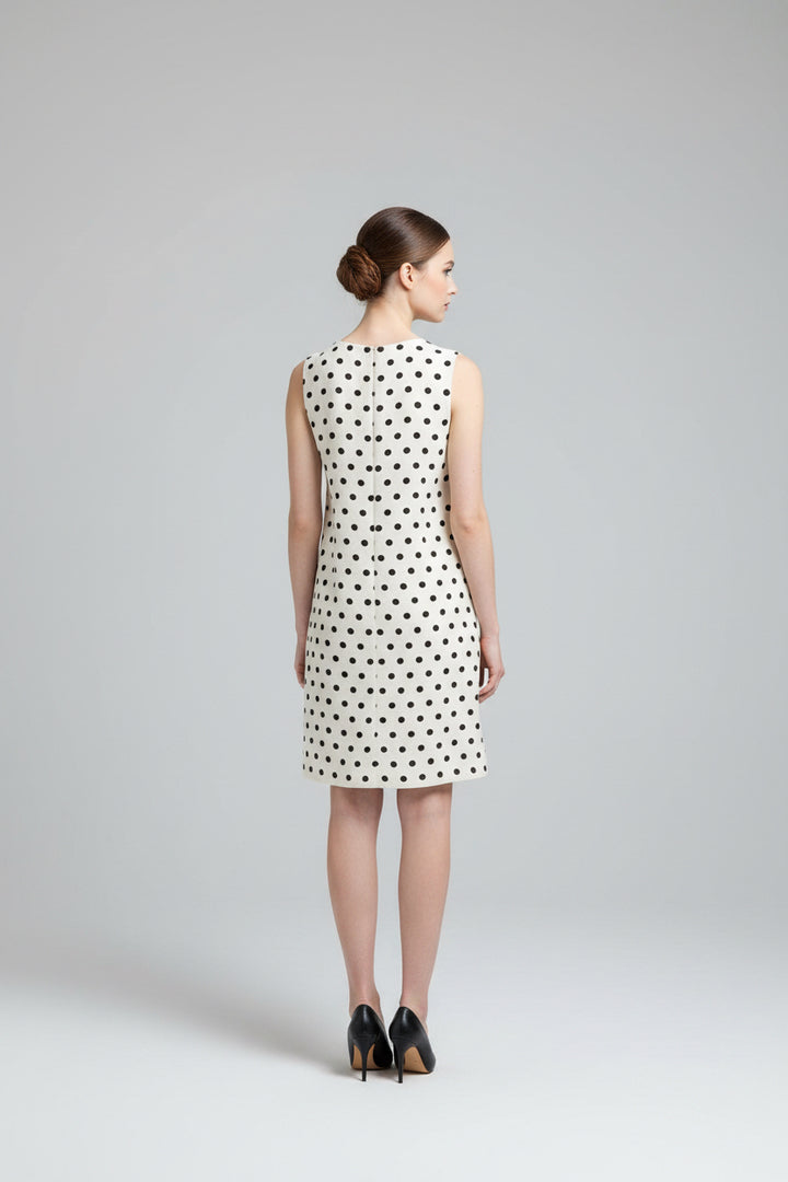 SLEEVELESS WOVEN MINI DRESS WITH POCKETS
