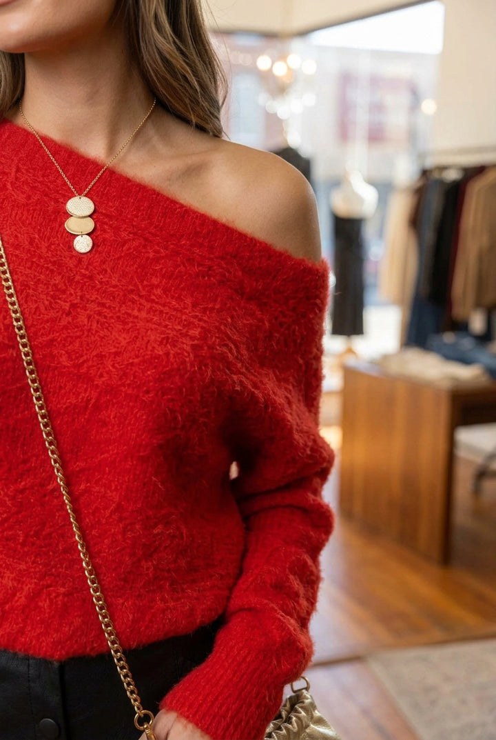 CAROL CABLE KNIT SWEATER