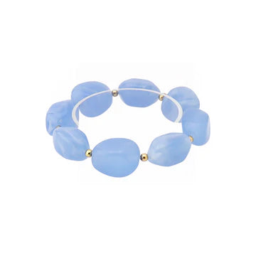 Natural Oval Stretch Bracelet