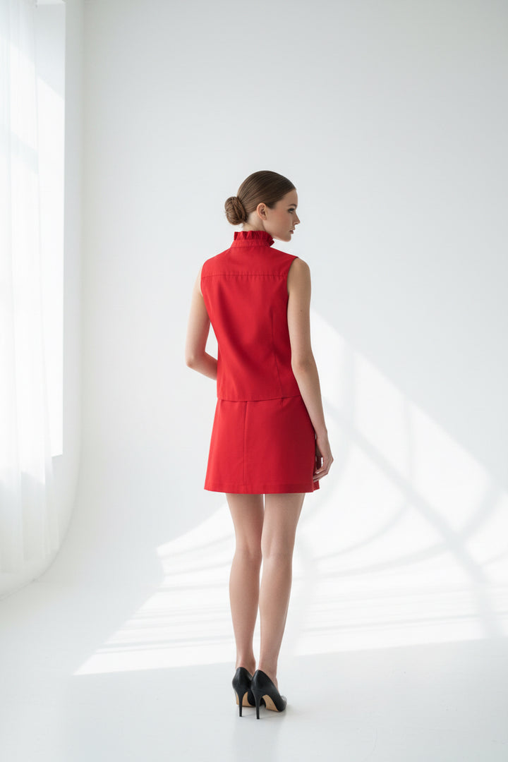 BACK WRAP DRESS
