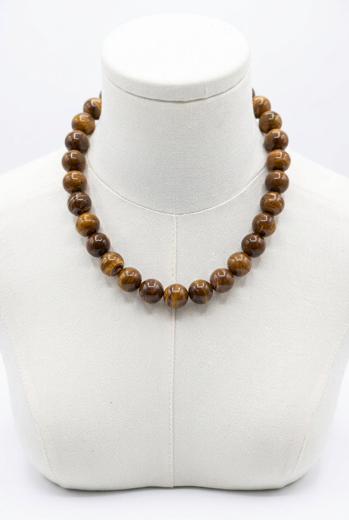 18" 18MM ACRYLIC BALL NECKLACE