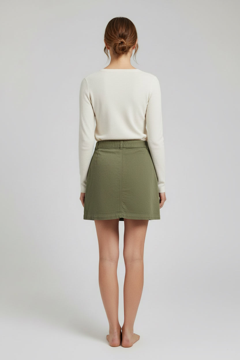 UTILITY POCKET MINI SKIRT