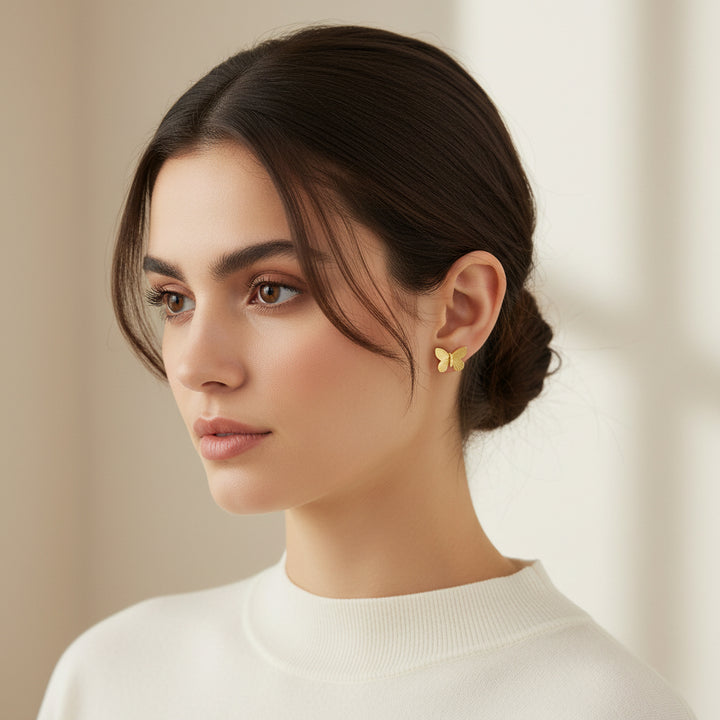Butterfly Post Earrings