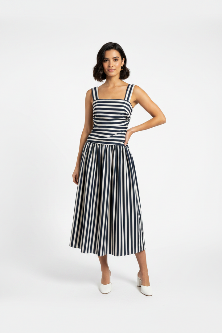 GEORGIE GATHERED DRESS