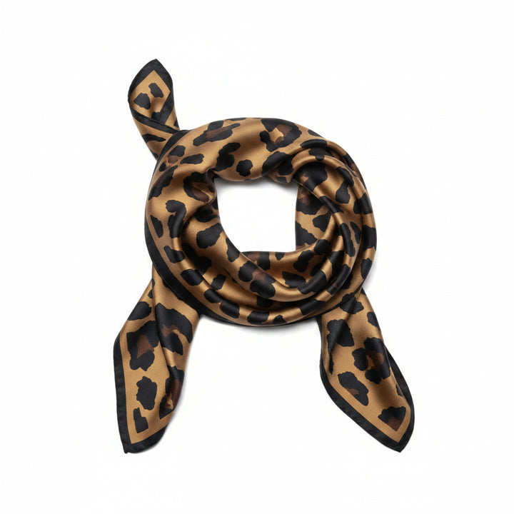 LEOPARD PRINT SCARF