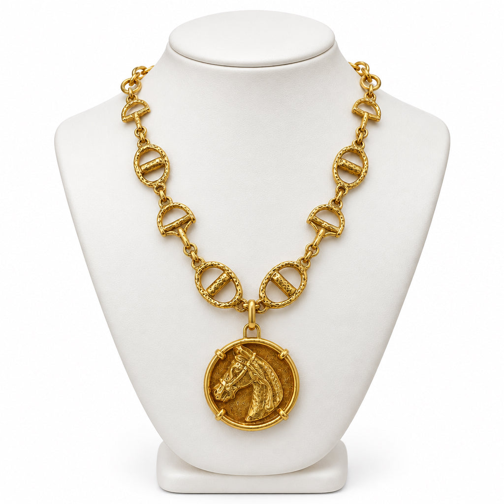 BOLD HORSEBIT NECKLACE