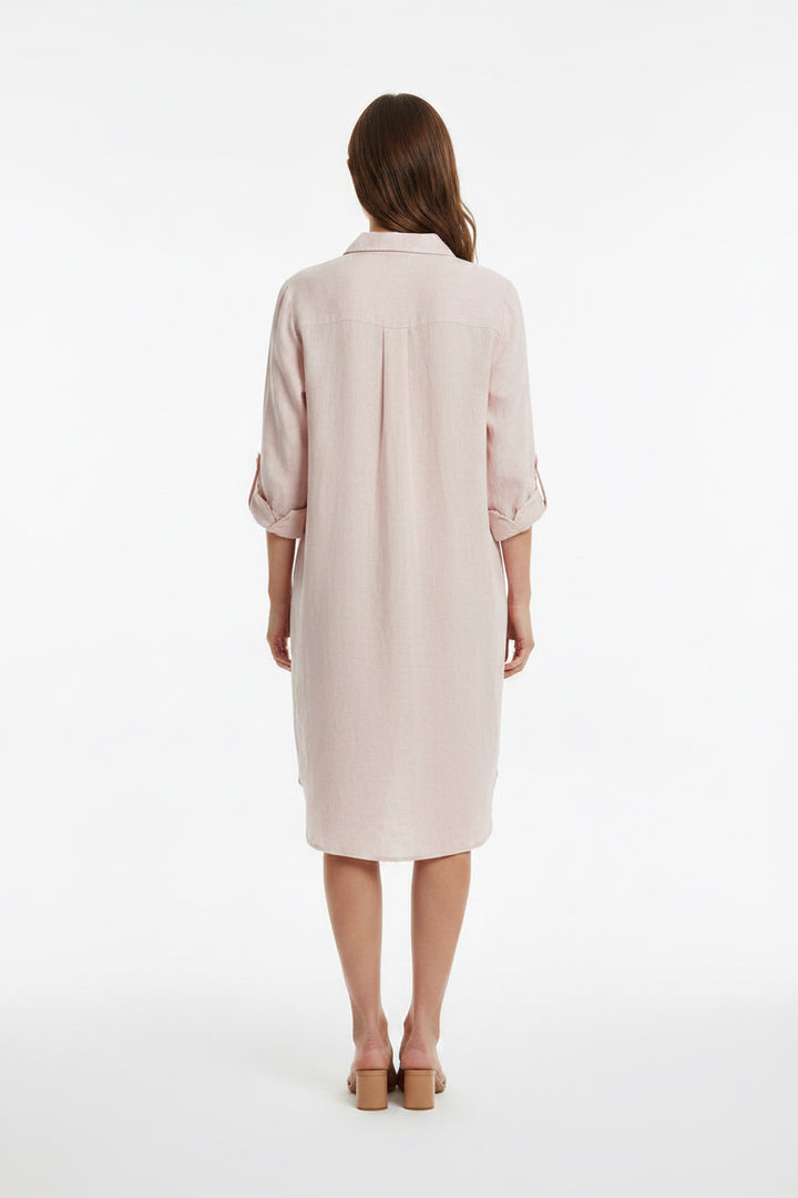 BUTTON FRONT DRESS