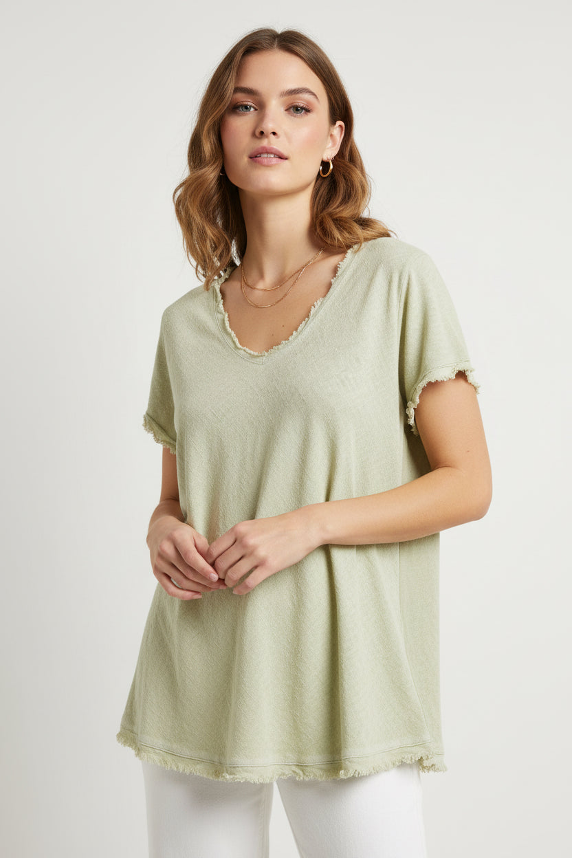 Frayed Edge Tee