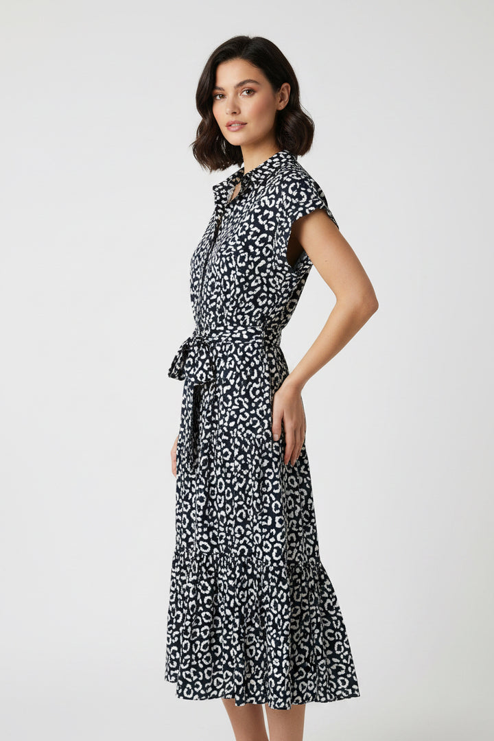 Leopard Sketch Sonni Dress