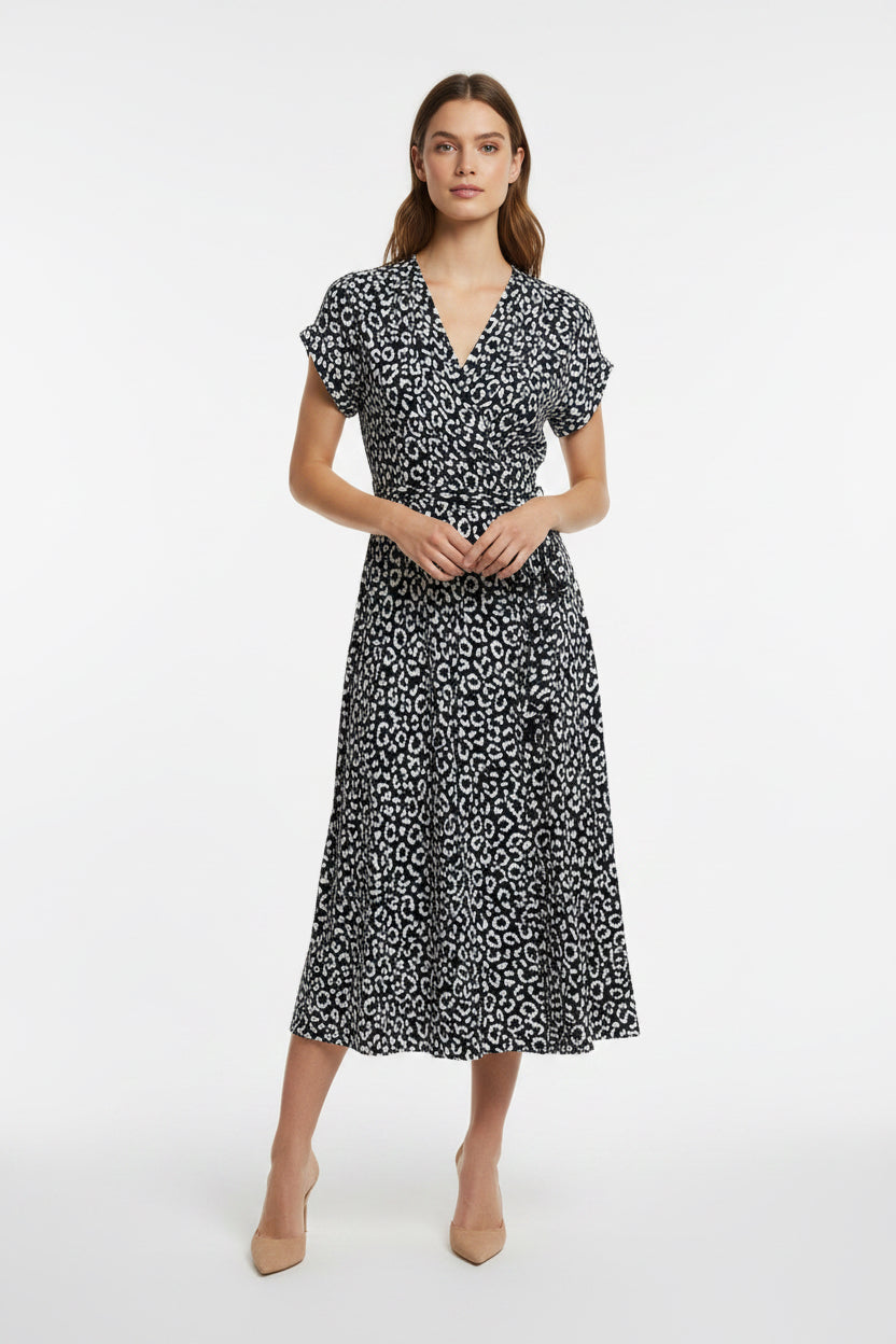Leopard Sketch Sonni Dress