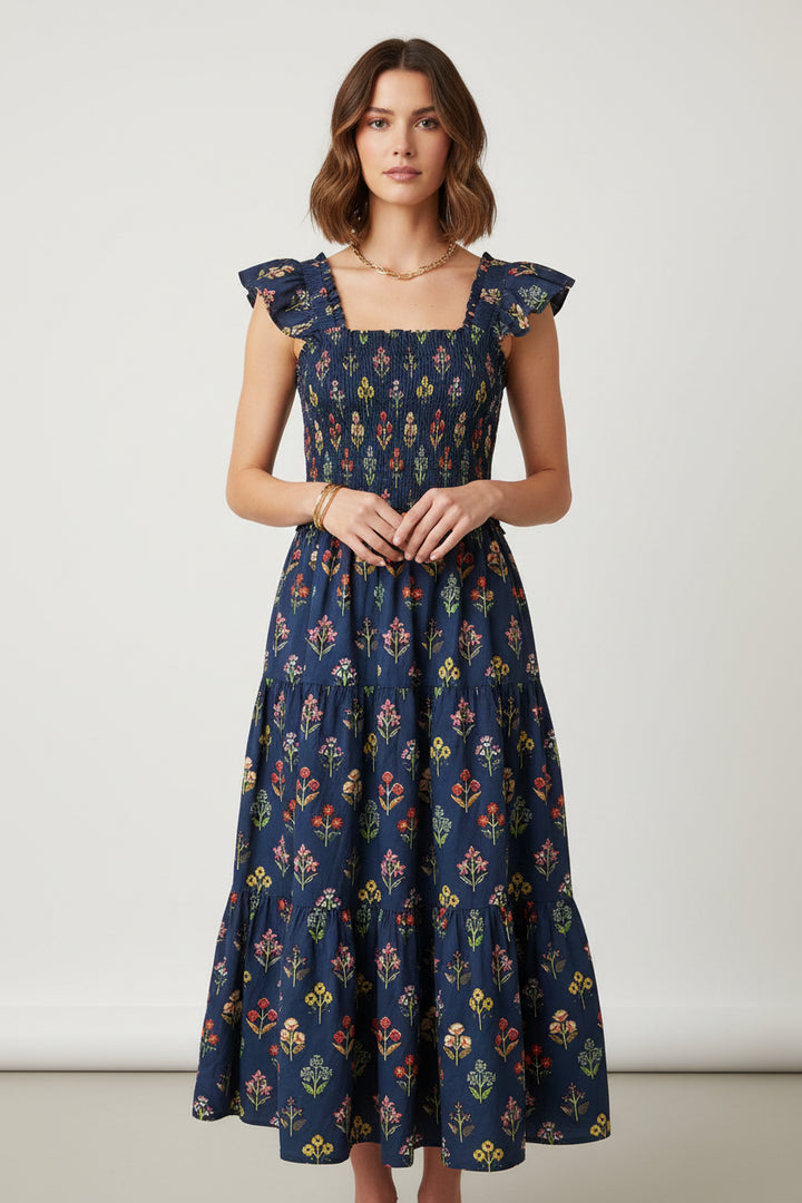 Flower Print Maxi