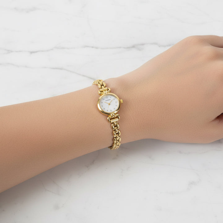 ROUND LINK CHAIN MINI WATCH