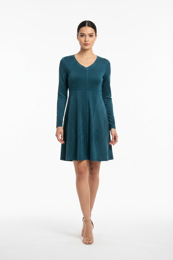 AURORA VNECK DRESS WITH NO POCKETS