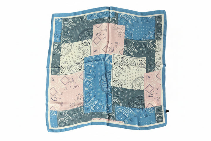 PATCHWORK PAISLEY SCARF