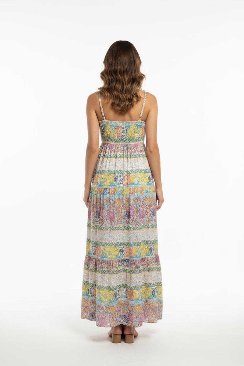 Aegean Fern Maxi  Dress
