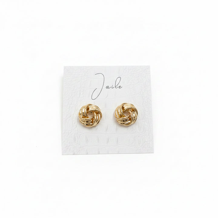 LOVE KNOT POST EARRINGS
