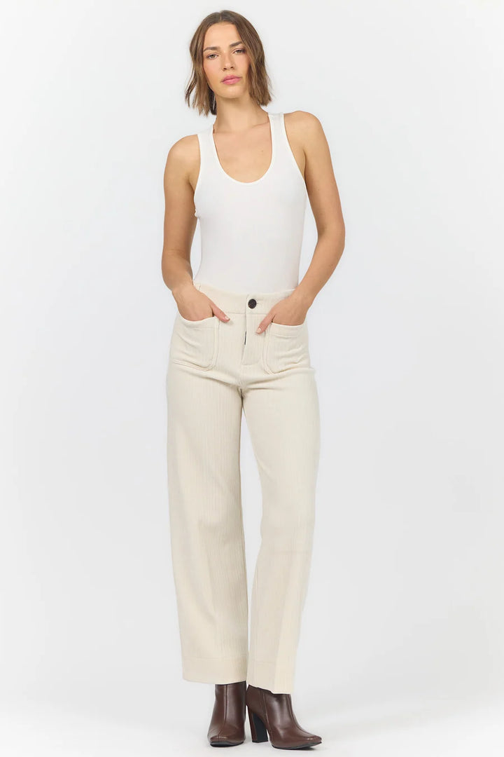 AUDREY HIGH RISE WIDE LEG PANT
