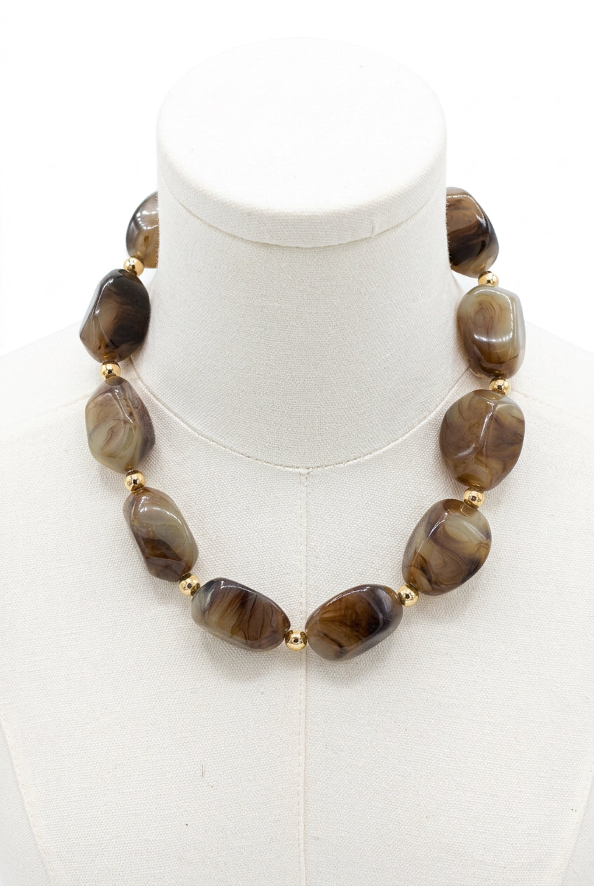 CHUNKY HOMIKA NECKLACE