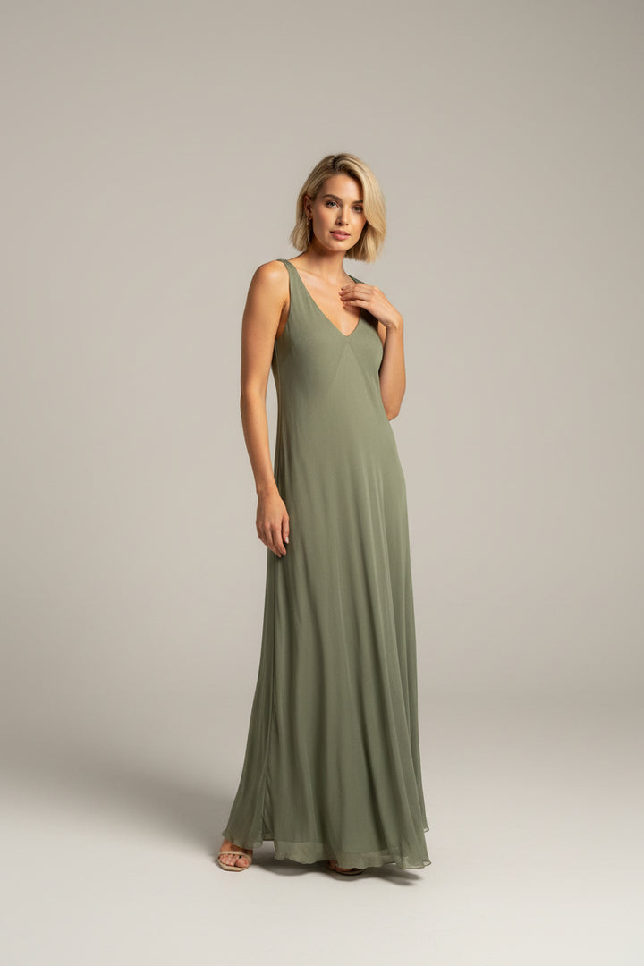 Long Biase Dress