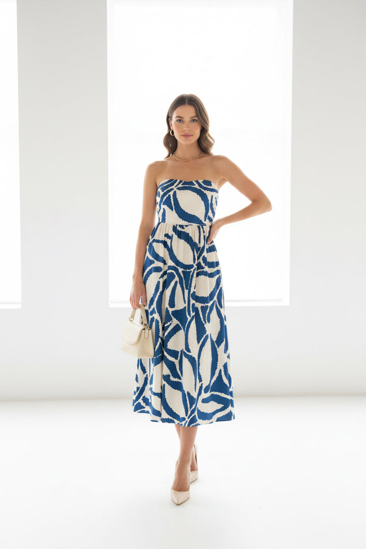 THE SHIELA STRAPLESS DRESS