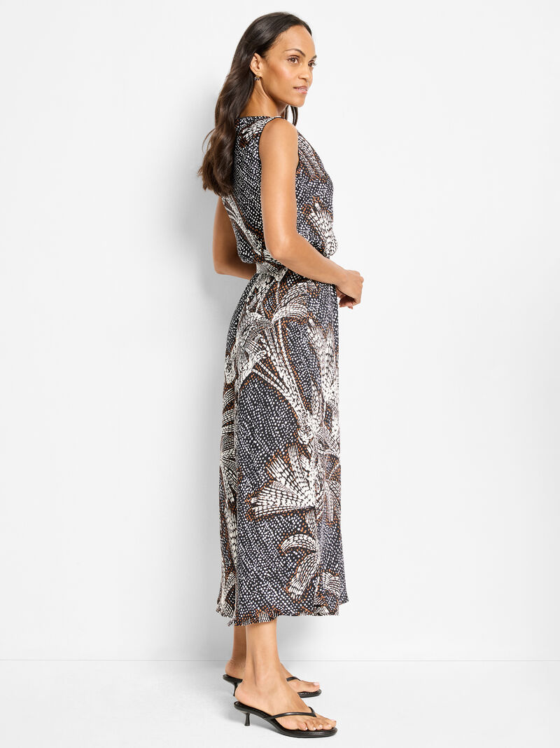 Dolly Palms Boat Neck Bianca Dress