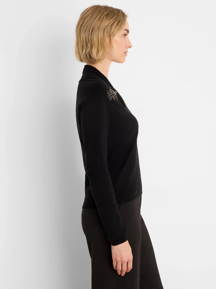 SHIMMER CINCH SWEATER