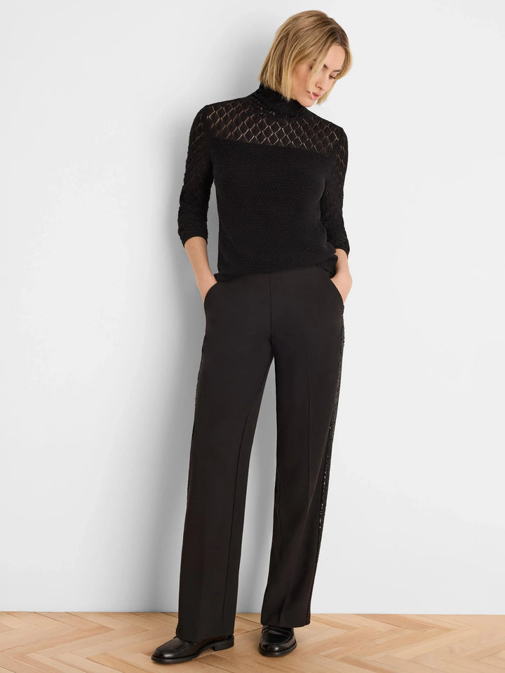 KNIT LACE SWEATER