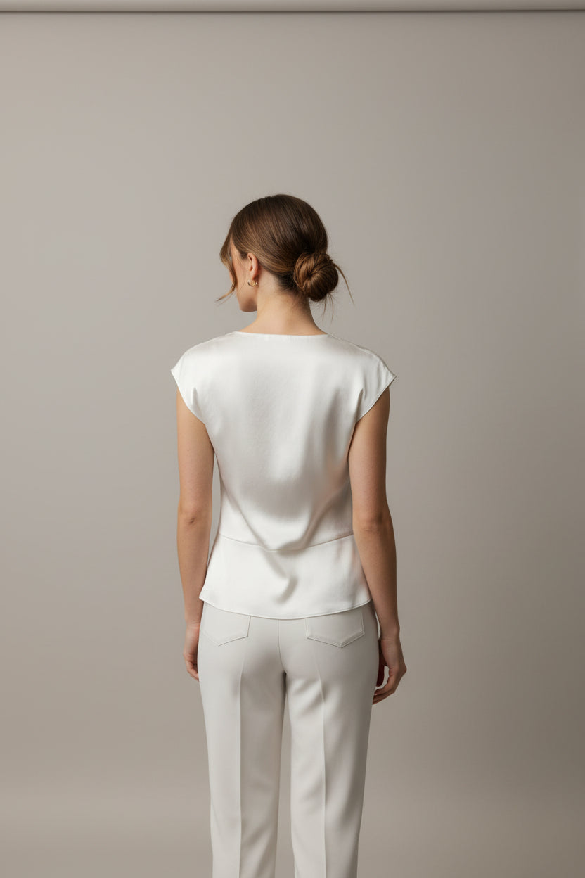 DRAPE NECK DAY GLOSS TANK
