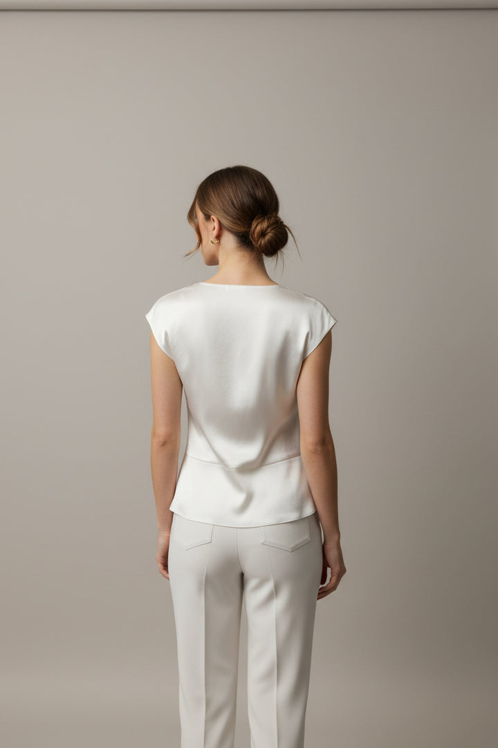 DRAPE NECK DAY GLOSS TANK