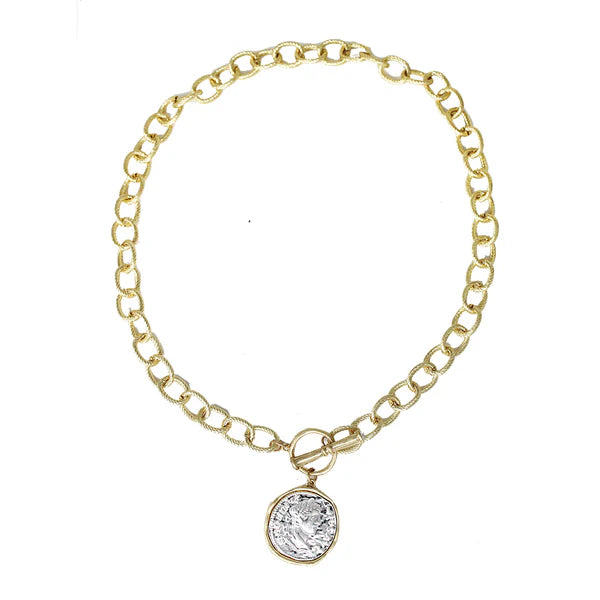 GOLD COIN NECKLACE