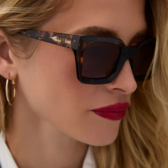 GREER ESPRESSO TORT SUNGLASSES