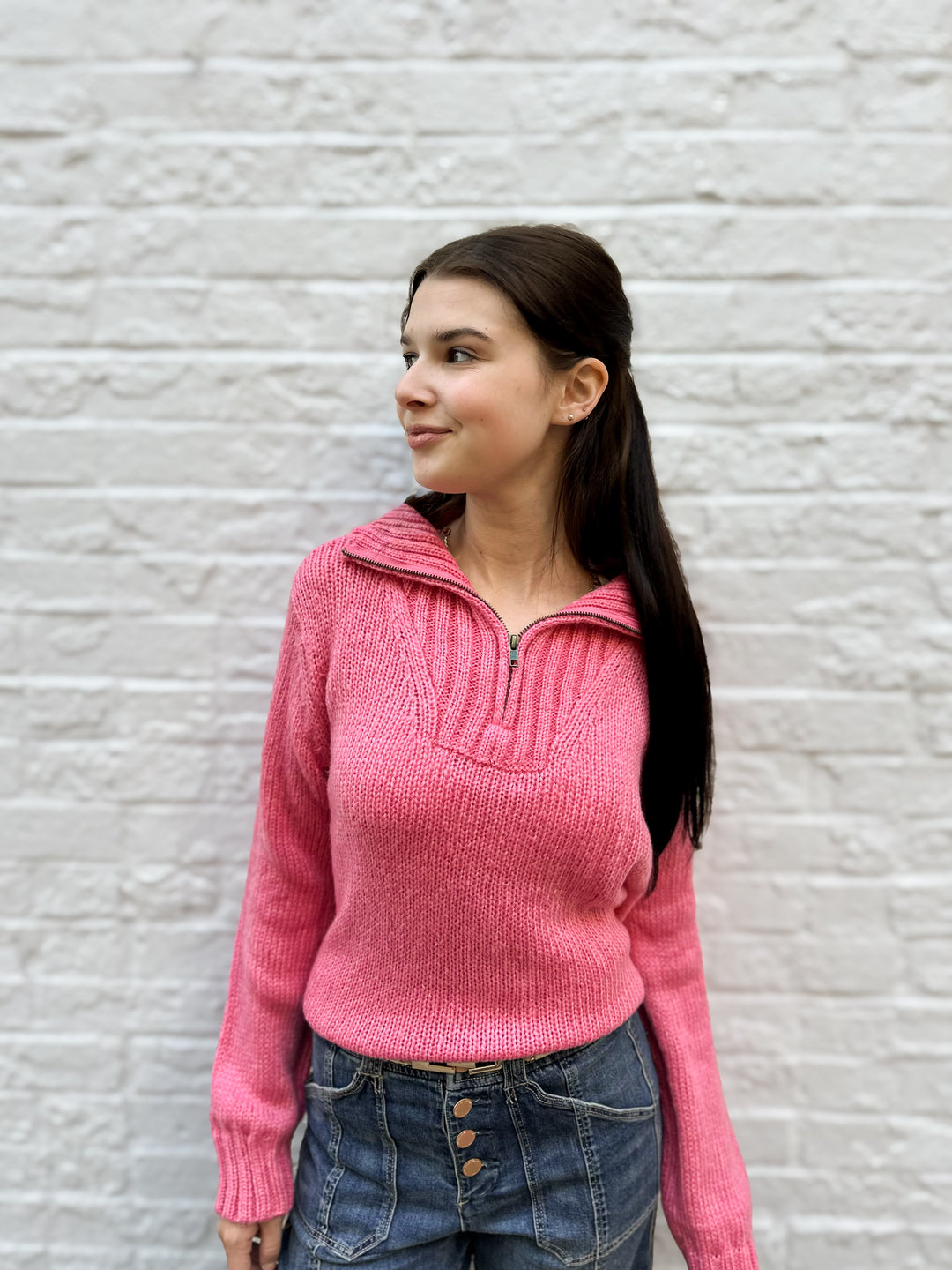 Petra Zip Top Chunky