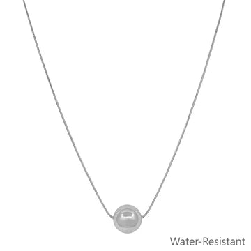12MM Beaded Charm 16"-18" Necklace