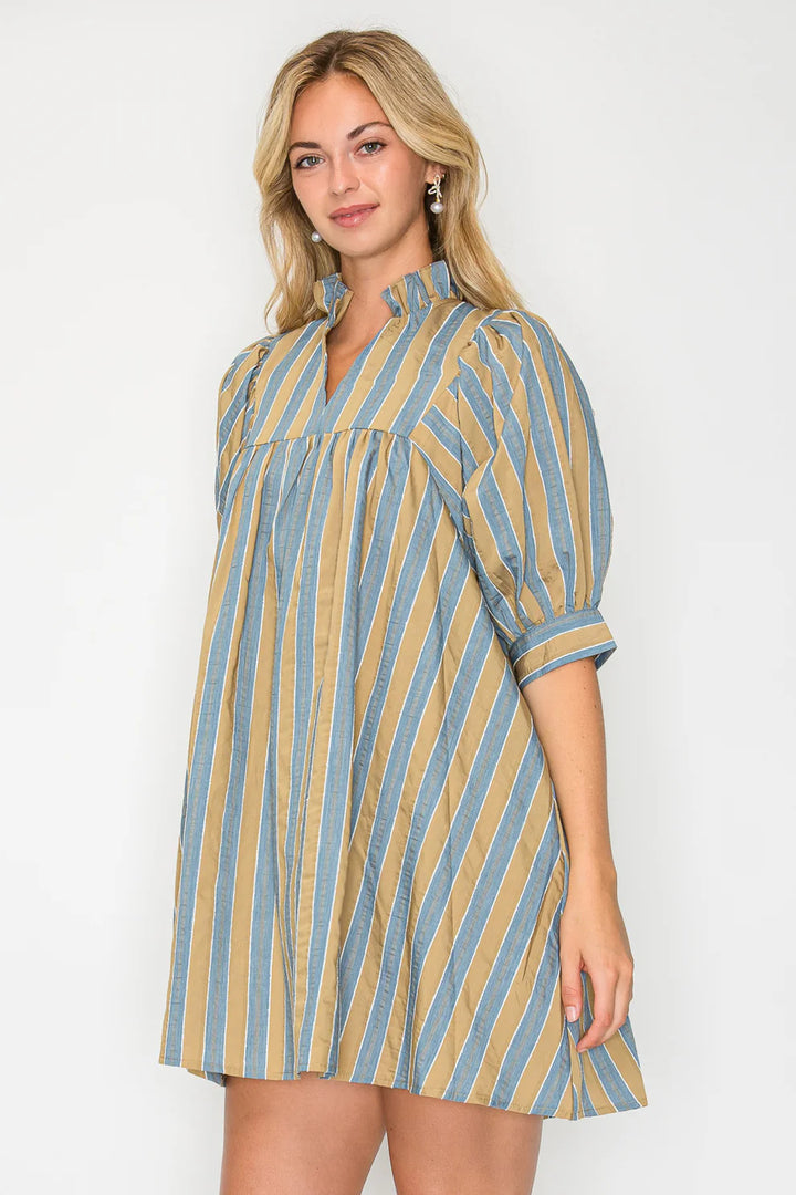 Hazel Fall Stripe Dress