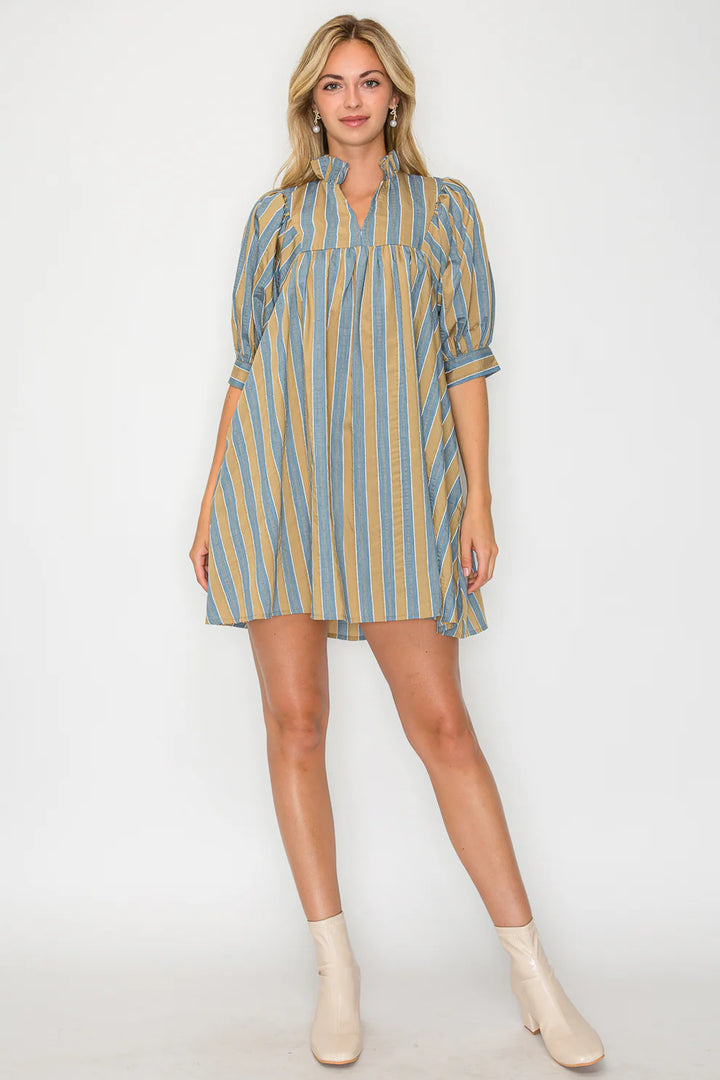 Hazel Fall Stripe Dress