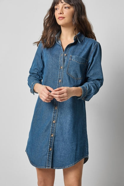 Button Down Shirt Dress