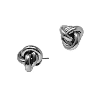 Knotted Stud Earring