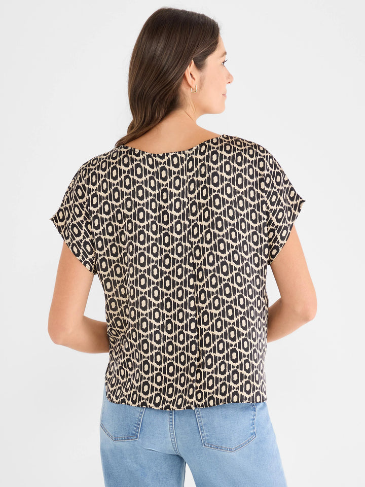 Lacy Diamonds Day Gloss Woven Tee