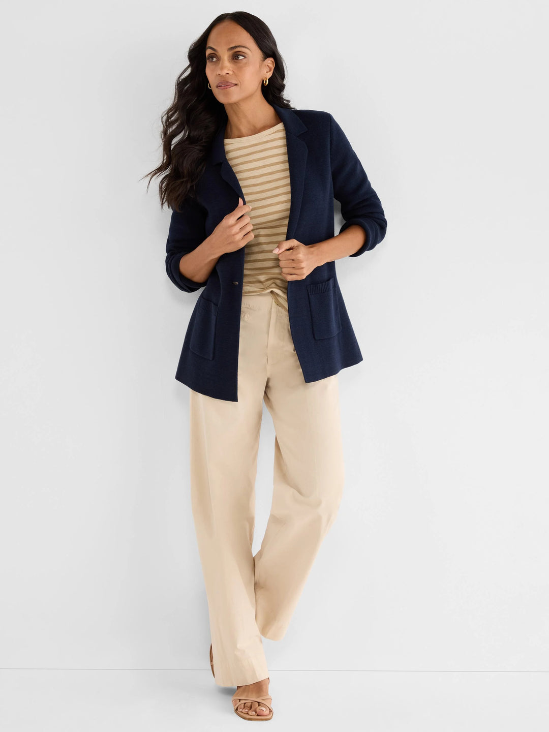 31" Highland Wide Leg Soft Stretch Pant