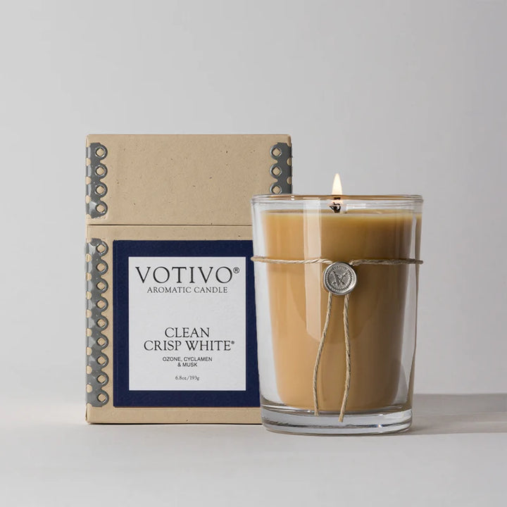 Clean Crisp White Aromatic Candle