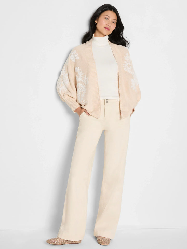 Embroidered Cardigan