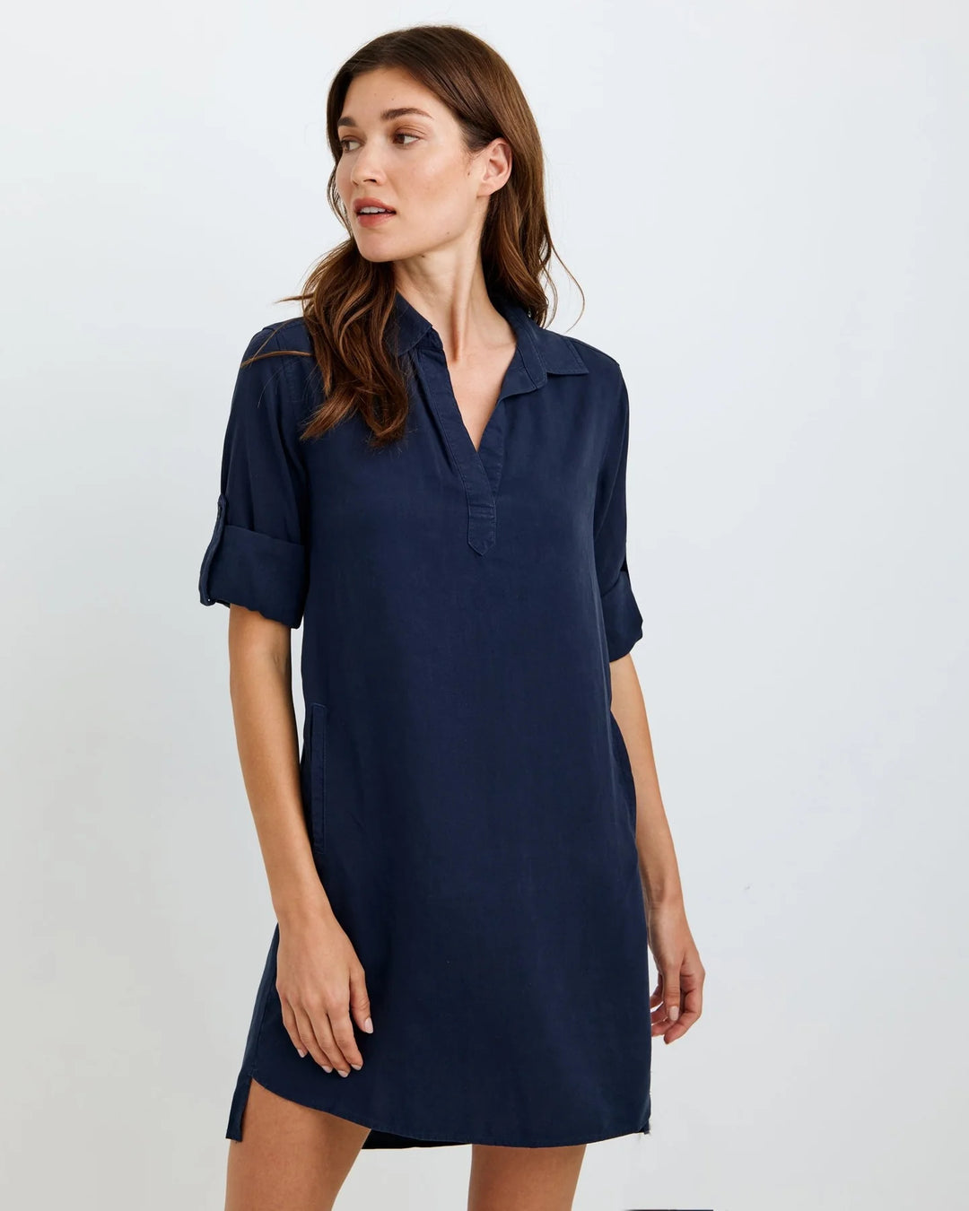 Long Sleeve A-Line Dress