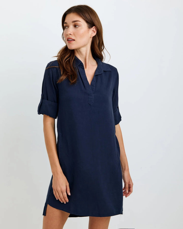 Long Sleeve A-Line Dress