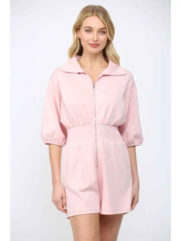 Smocked Waist Romper
