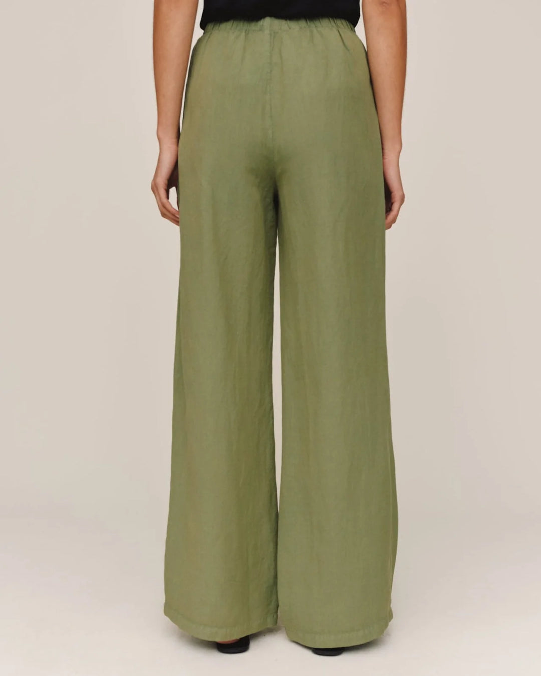 BEADED DRAWSTRING BEACH PANT