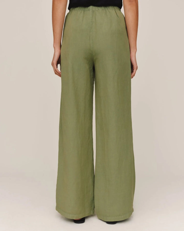BEADED DRAWSTRING BEACH PANT