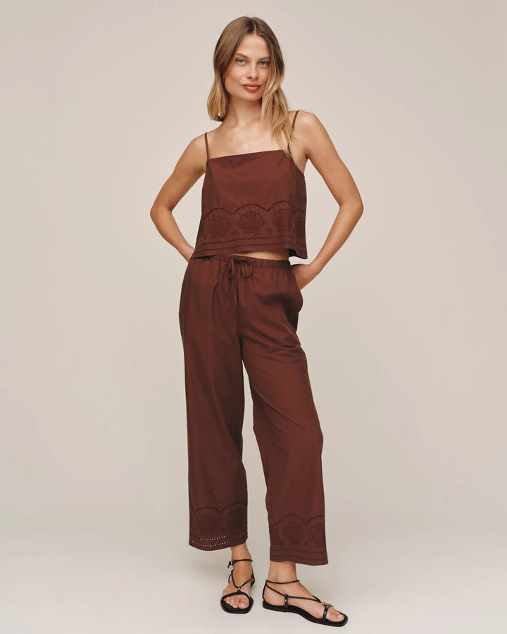 BUTTON BACK CAMI