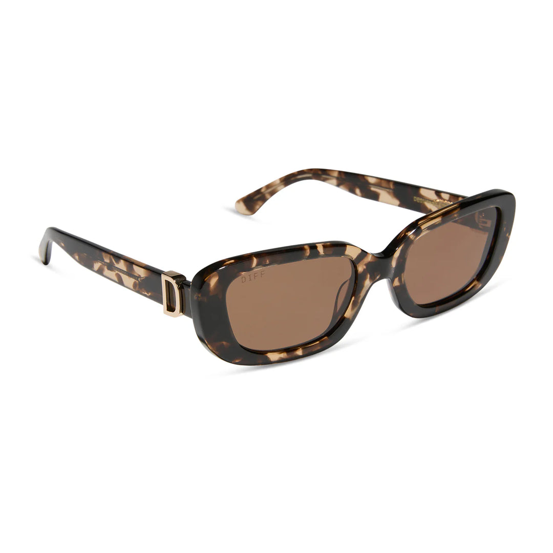 DAPHNE ESPRESSO TORT SUNGLASSES