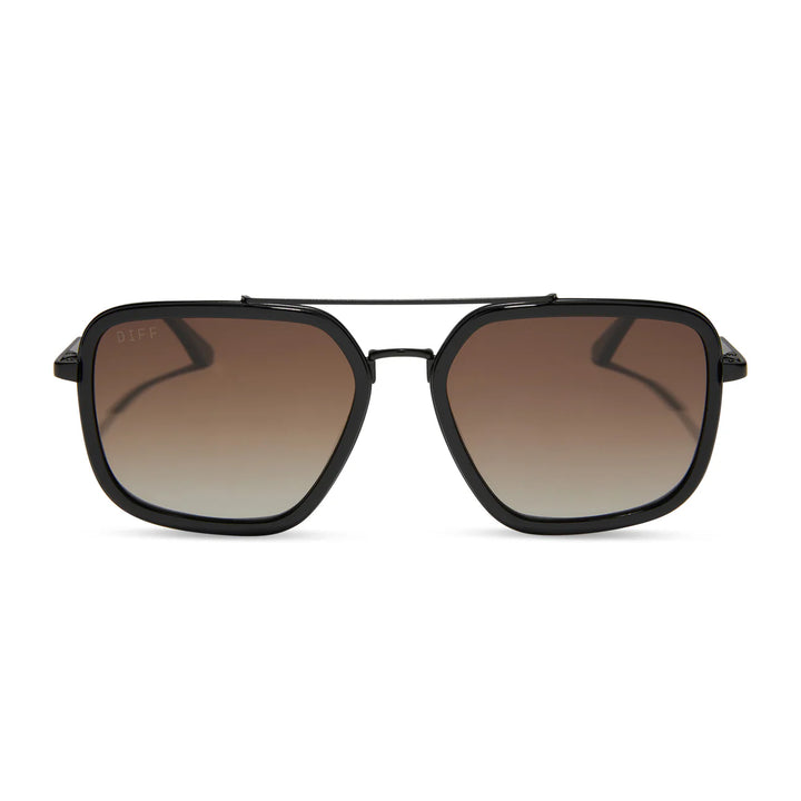 JORDAN MATTE BLACK SUNGLASSES