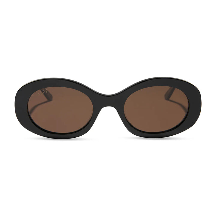 LAINEY BLACK + BROWN SUNGLASSES